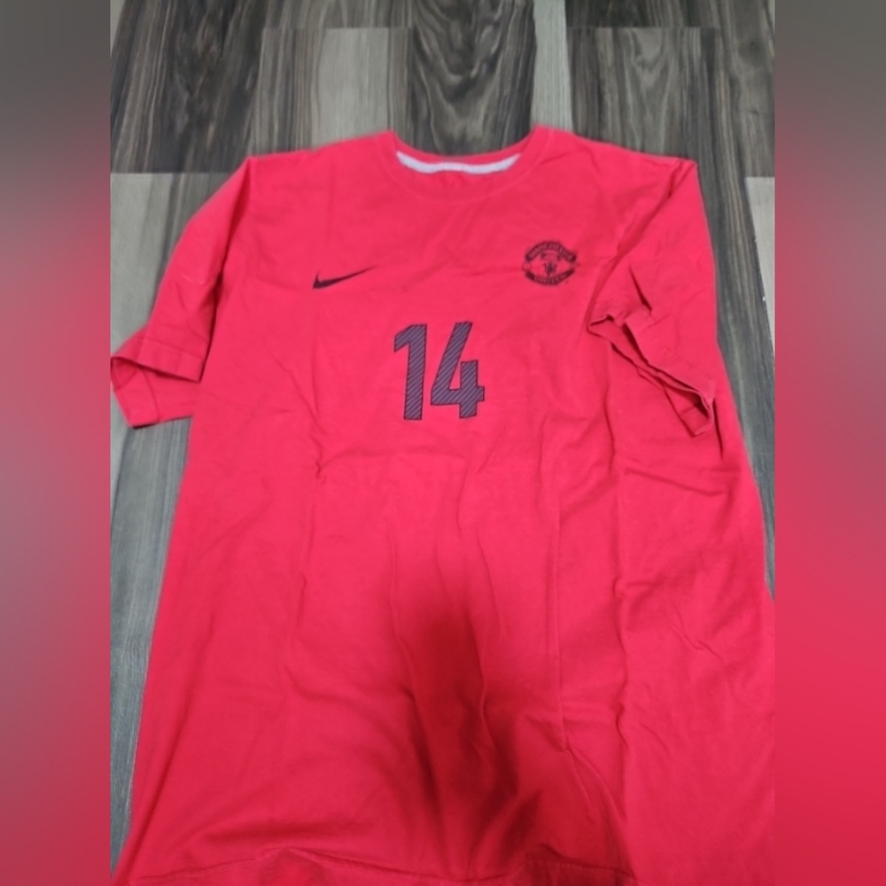 Nike Manchester United Chicharito #14 T Shirt Mens XL Red
